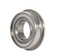 Stainless steel flanged bearings